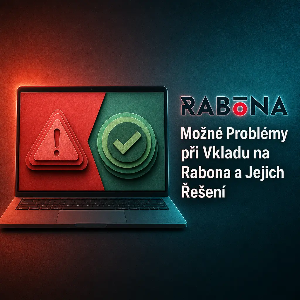 Řešení běžných problémů s vkladem na Rabona – zamítnuté platby, neověřený účet, chybná měna či neaktivní bonus.