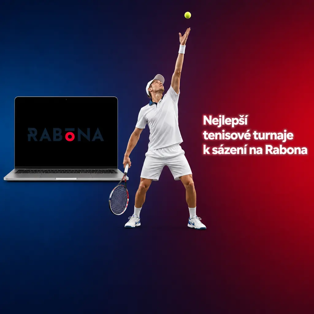 Sázení na tenisové grandslamy a turnaje ATP i WTA v sezóně 2026 na Rabona s aktuálními kurzy