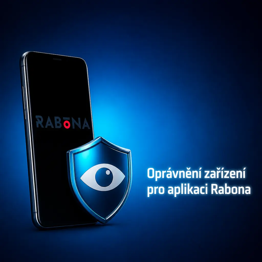 Nastavení oprávnění aplikace Rabona v telefonu – úložiště, poloha, fotoaparát a oznámení pro sázení a KYC ověření.