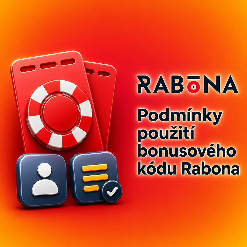Podmínky použití bonusového kódu Rabona: minimální vklad, obrat 35x, free spiny a maximální sázka při plnění bonusu.