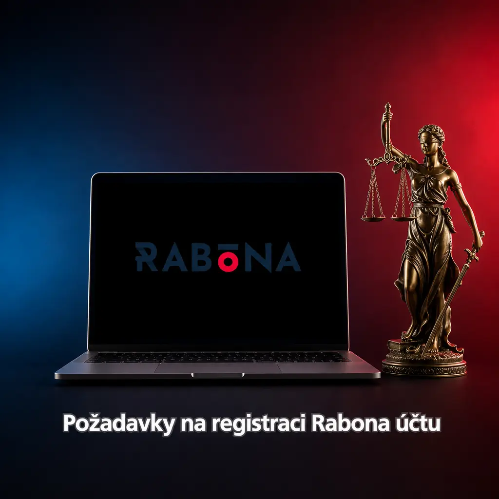 Požadavky na registraci účtu Rabona: věk 18+, platný e-mail, telefon a přesné osobní údaje pro ověření.
