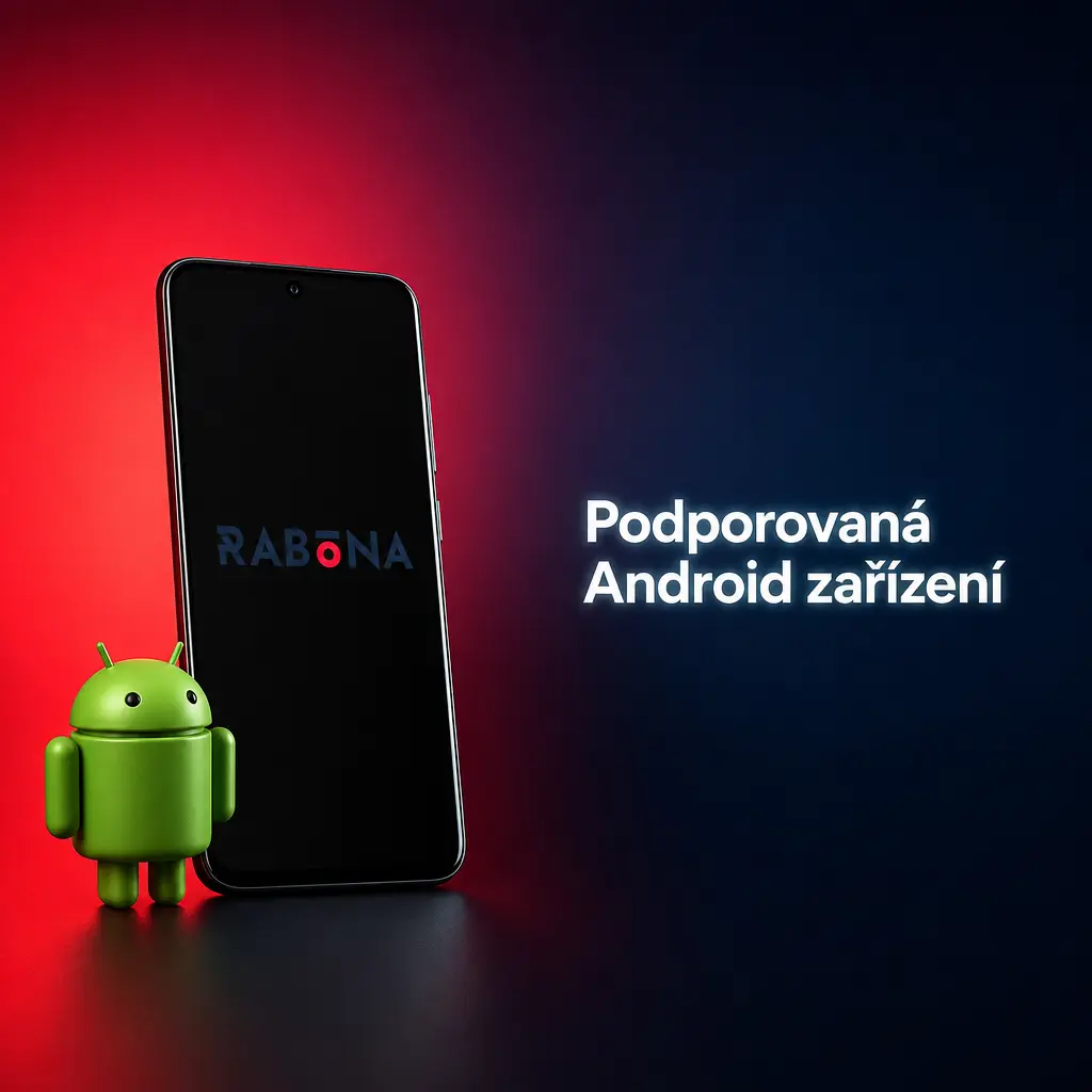 Podporovaná Android zařízení: Samsung Galaxy S24, A54, S21, Google Pixel 8, 6a, Xiaomi Redmi Note 13, OnePlus 12, Motorola Edge 40