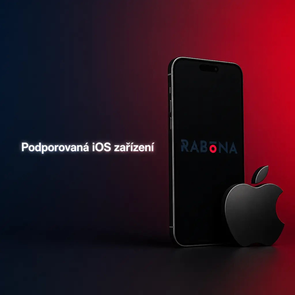 Seznam podporovaných iOS zařízení: iPhone 15 Pro Max, iPhone 15, iPhone 14 Pro, iPhone 13, iPhone 12, iPhone 11, iPad Pro a další