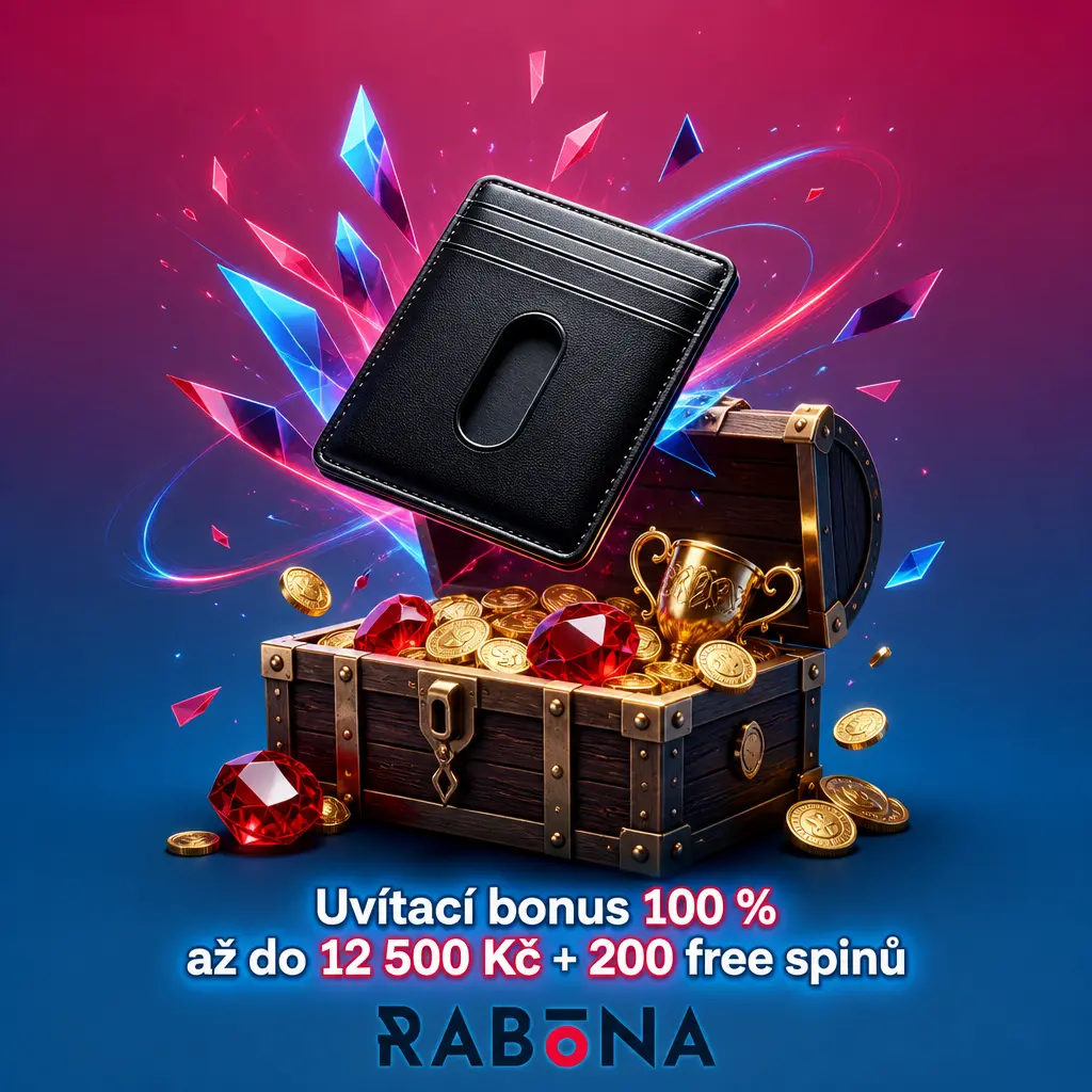 Uvítací bonus Rabona: 100 % až do 12 500 Kč a 200 free spinů k prvnímu vkladu do casina