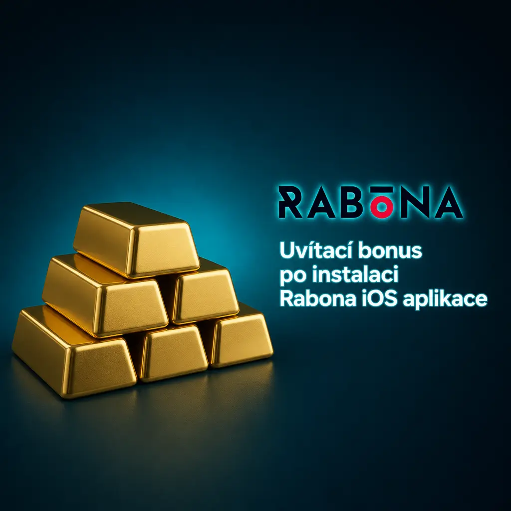 Uvítací bonus 100 % do 12 500 CZK a 200 FS po instalaci Rabona iOS aplikace a registraci