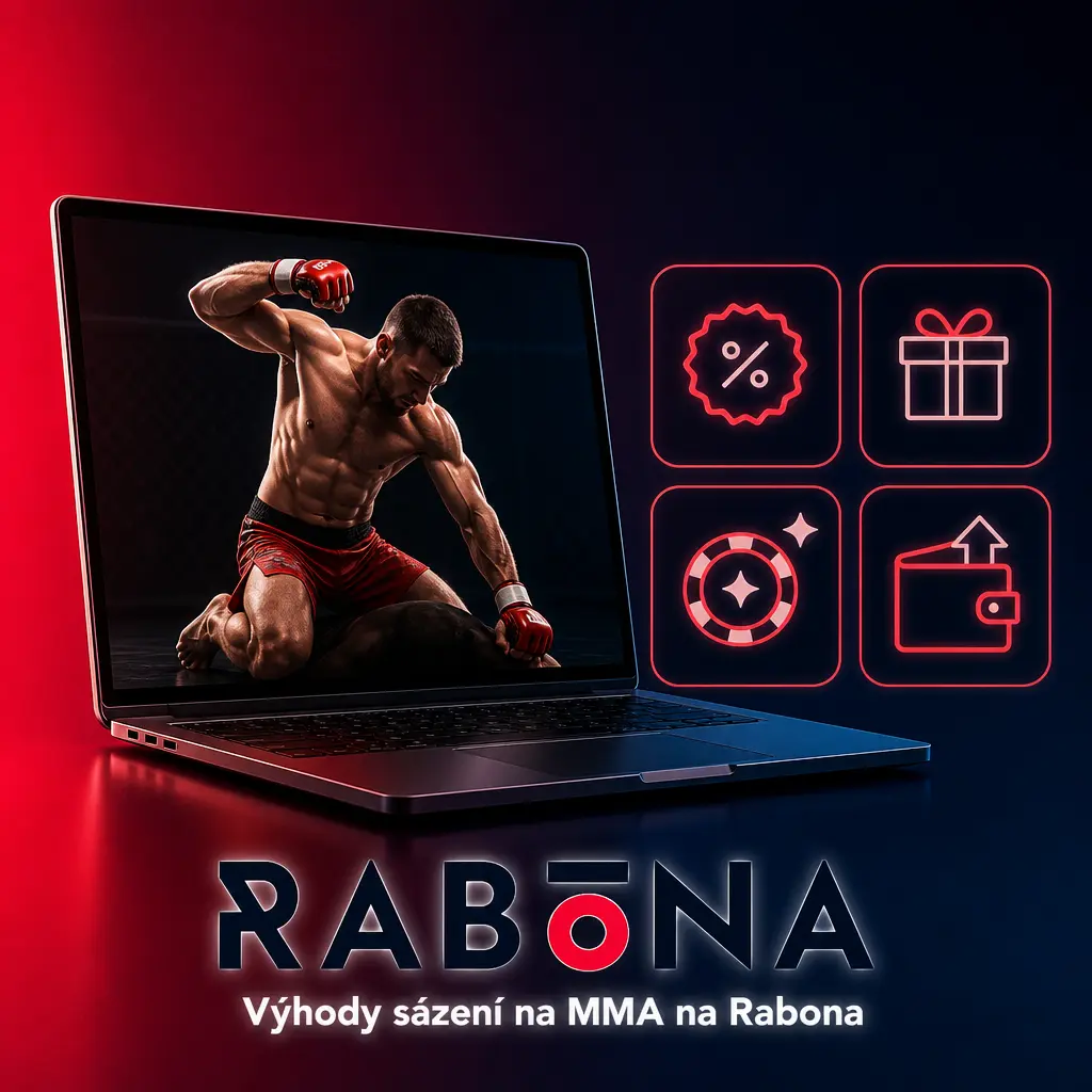 Výhody sázení na MMA na Rabona: turnaje UFC, Bellator i KSW, live sázení, Cash Out, rychlé výběry a podpora v češtině